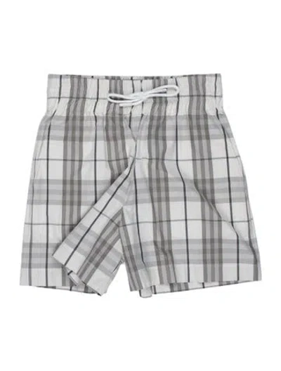 Pre-owned Burberry Plaid Print Knee-length Shorts W/ Tags In Neutral