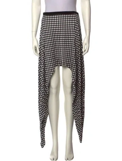 Pre-owned Burberry Plaid Print Pajamas In White