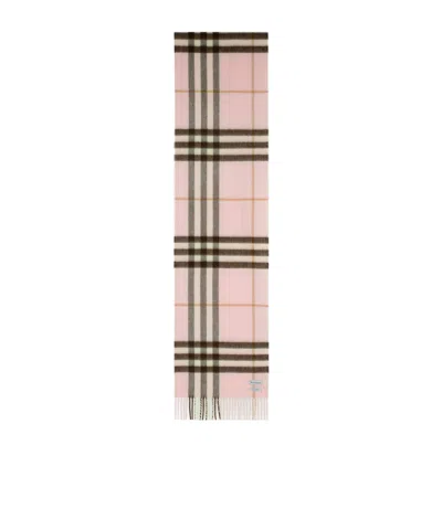BURBERRY CHECK CASHMERE SCARF