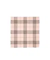 Burberry Wide Check Wool Scarf In Pink
