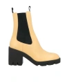 Burberry Platform Boots In Black