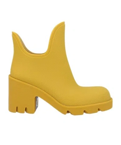 Burberry Platform Boots In Animal Print