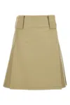 Burberry High-waisted A-line Skirt Pleated Design