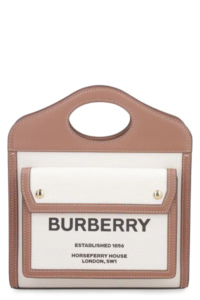 Burberry Tote In Natmbrwn