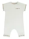 Burberry Pocket-detail Short Romper In White