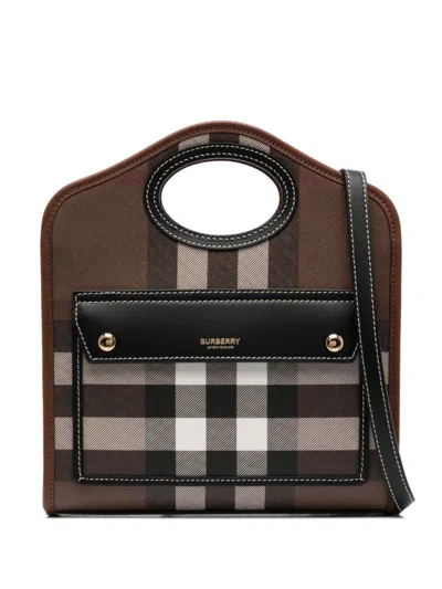 BURBERRY POCKET MINI TOTE
