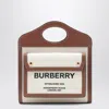 BURBERRY BURBERRY POCKET TOTE BAG IN CANVAS AND