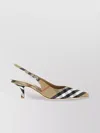 Burberry Slingback Pumps Birdie Check Women