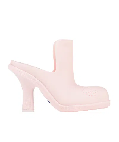 Burberry Pointed-toe Mules In Yellow