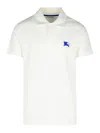 Burberry Polo Shirt With Ekd In White