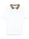 Burberry Polo Shirt  Kids Color White In White