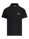 Burberry Polo Shirt In Black
