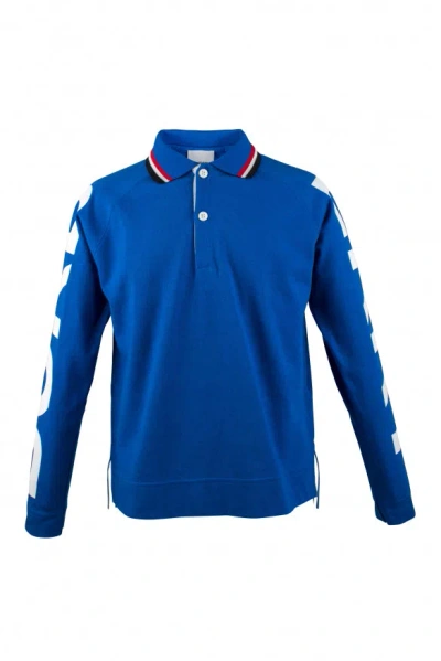 Burberry Polo In Blue