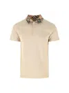 Burberry Polo Shirt In Neutral