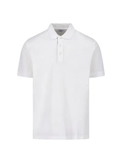 Burberry Polo "check" In White