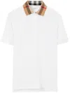 Burberry Check Collar Cody Polo Shirt