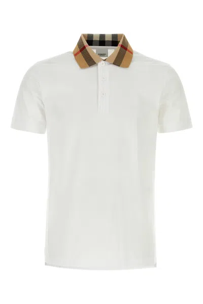 Burberry Polo-xl Nd  Male In White