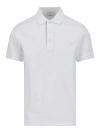 Burberry Cotton Polo Shirt In White