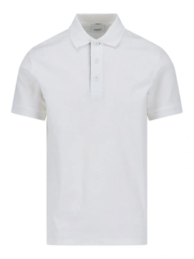 BURBERRY POLO - BLANCO