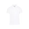 Burberry Chalk White Cotton Polo In White