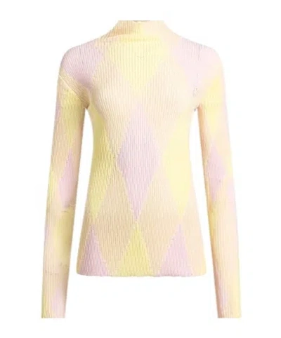 Burberry Polo Necks In Yellow