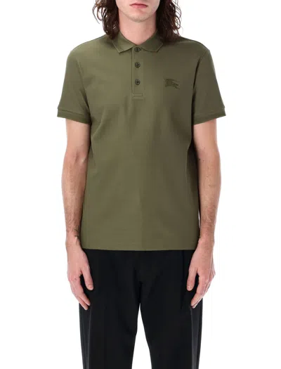 Burberry Polo Shirt In Green