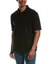 Burberry Eddie Short-sleeved Polo Shirt In Black