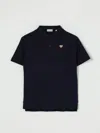 Burberry Polo Shirt  Kids Color Blue In Blue