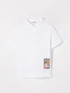 Burberry Polo Shirt  Kids Color White In White