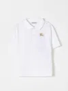 Burberry Polo Shirt  Kids Color White In White