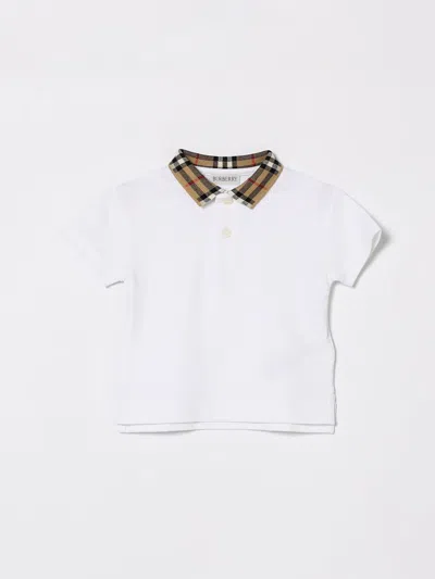 Burberry Polo Shirt  Kids Color White