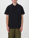 Burberry Slim Fit Essentials T-shirt With Embroidered Logo In Black