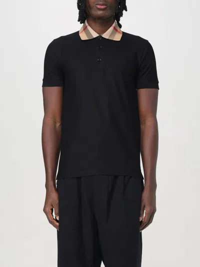 BURBERRY POLO SHIRT BURBERRY MEN COLOR BLACK,G43190002