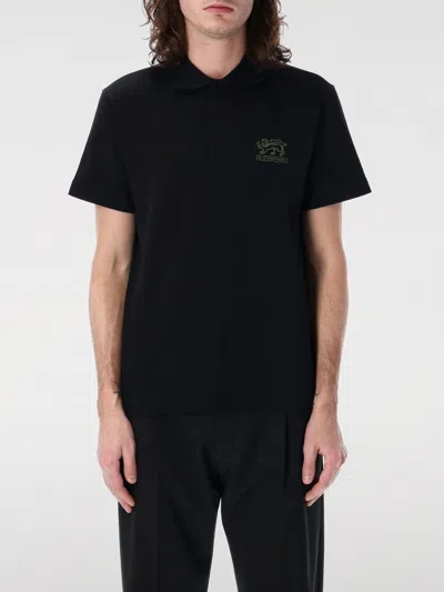 BURBERRY POLO SHIRT BURBERRY MEN COLOR BLACK,G63018002