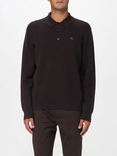 BURBERRY POLO SHIRT BURBERRY MEN COLOR BROWN,H39754032