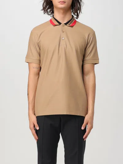 Burberry Brown Edney Polo In Camel