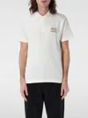 Burberry Organic White Button Up T Shirt In Weiss