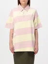Burberry Cotton Polo In Natural