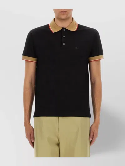 Burberry Polo Shirt In Cotton