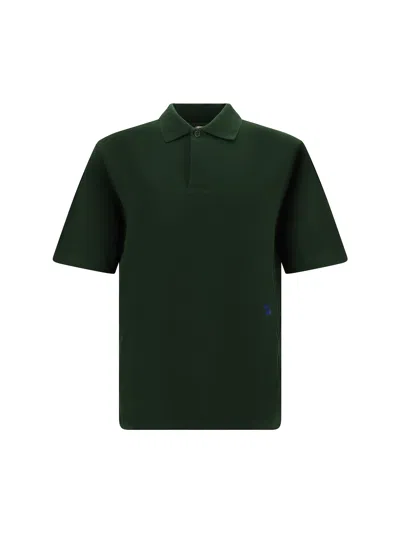 Burberry Polo Shirt In Ivy