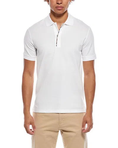 Burberry Polo Shirt In White