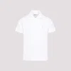 Burberry Chalk White Cotton Polo In White