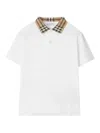 Burberry Polo Shirt  Kids Color White In White