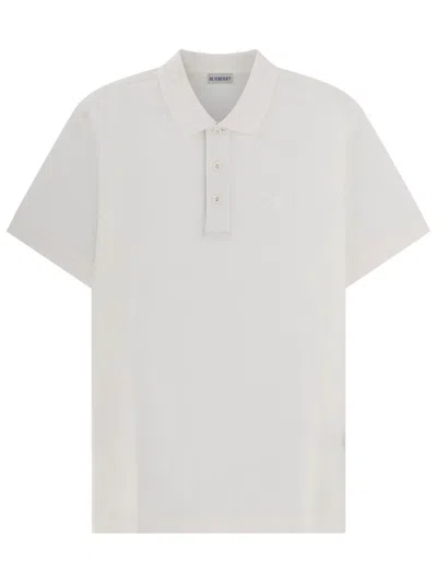 Burberry Polo In Cotone In Brown