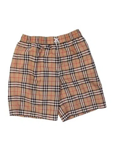 Pre-owned Burberry Kids' Polyester Swimwear In Neutrals