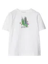 Burberry Kids Pond Print T-shirt (3-14 Years) In White
