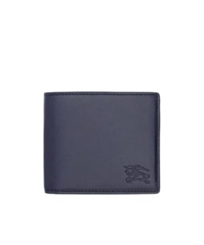 Burberry Pop Check Bifold Wallet In Brown