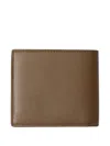 Burberry Pop Check Bifold Wallet In Brown