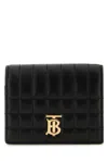 Burberry Quilted Rectangular Leather Wallet Cardholders