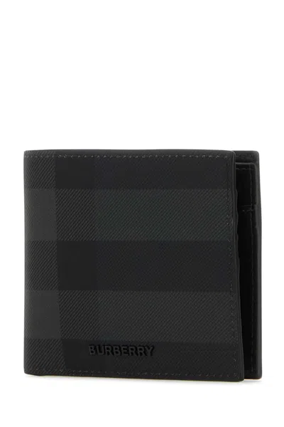 Burberry Portafoglio In Charcoal